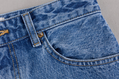 【Oblada】BUDDY DENIM SKIRT BLUE