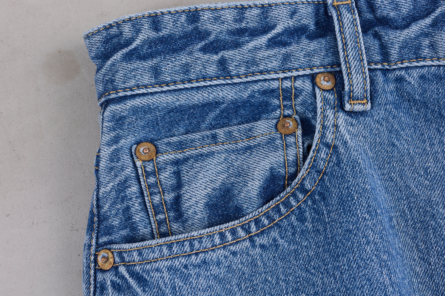 【Oblada】BUDDY DENIM SKIRT BLUE