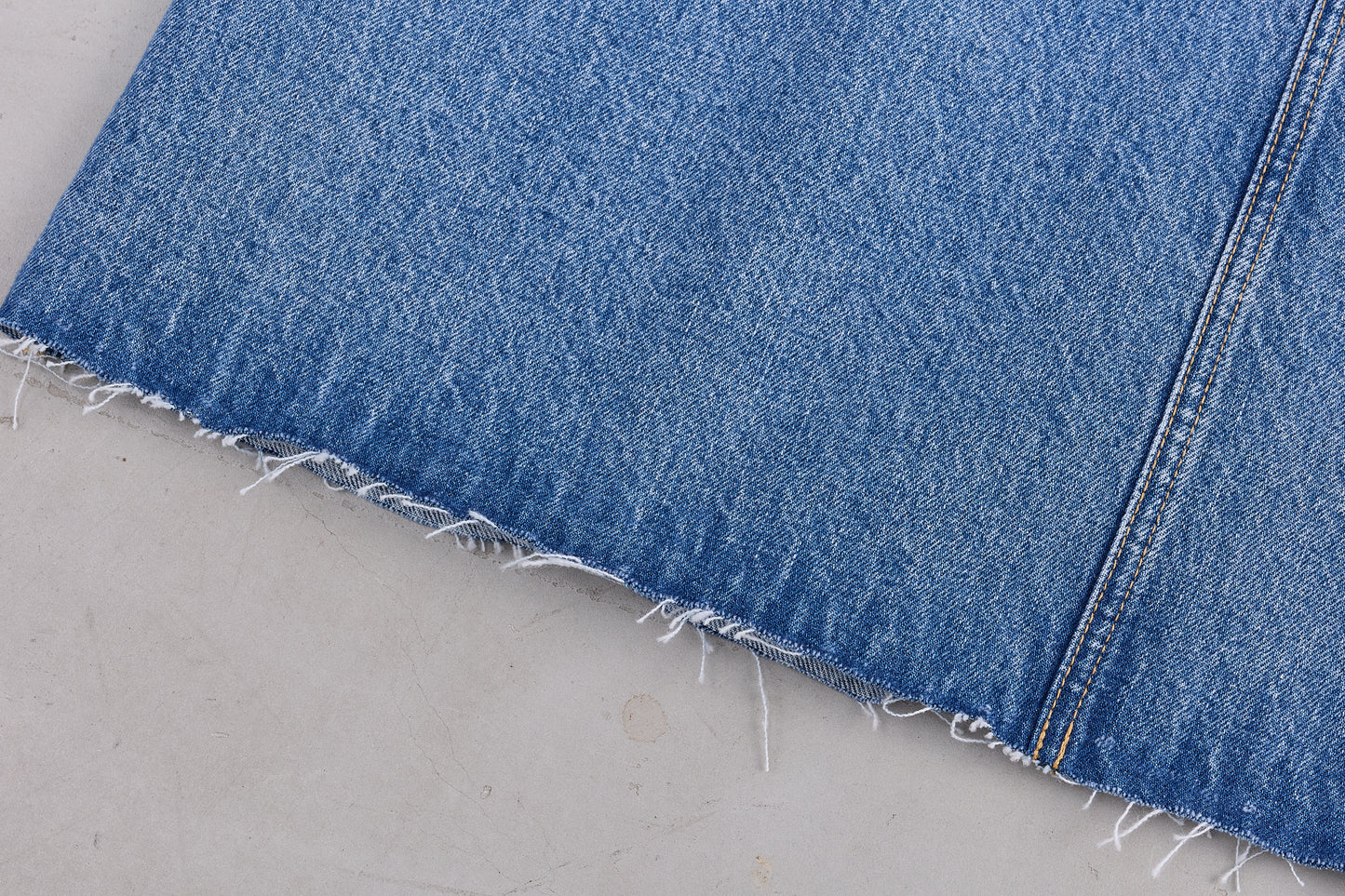 【Oblada】BUDDY DENIM SKIRT BLUE