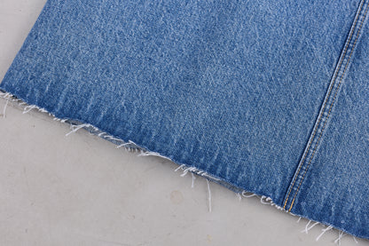 【Oblada】BUDDY DENIM SKIRT BLUE