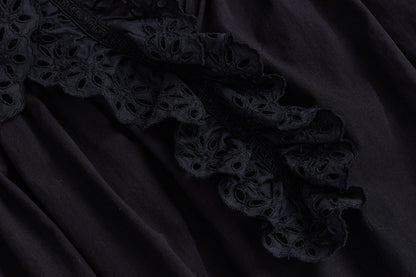 【Oblada】SUMMER BLACK DRESS