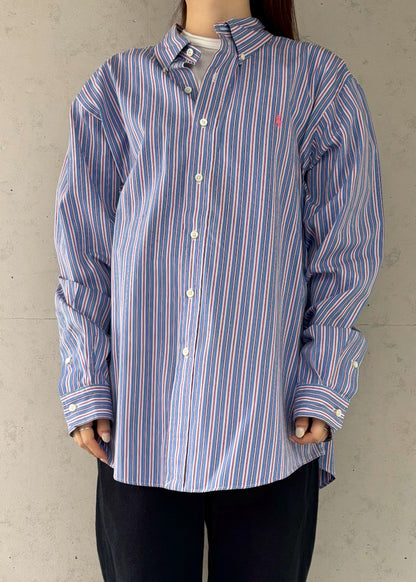【VINTAGE】REMAKE SHIRT K
