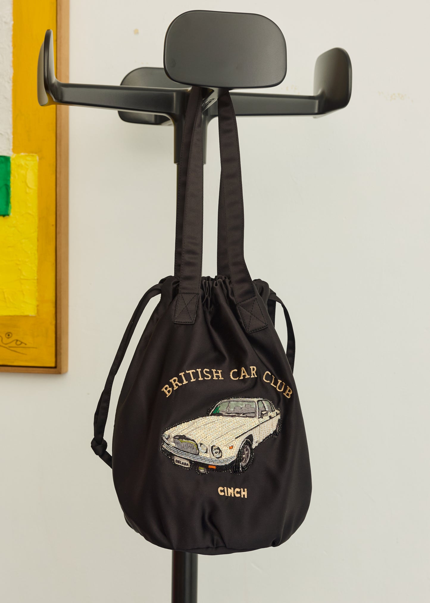 【Oblada】CAR EMBROIDERY BAG