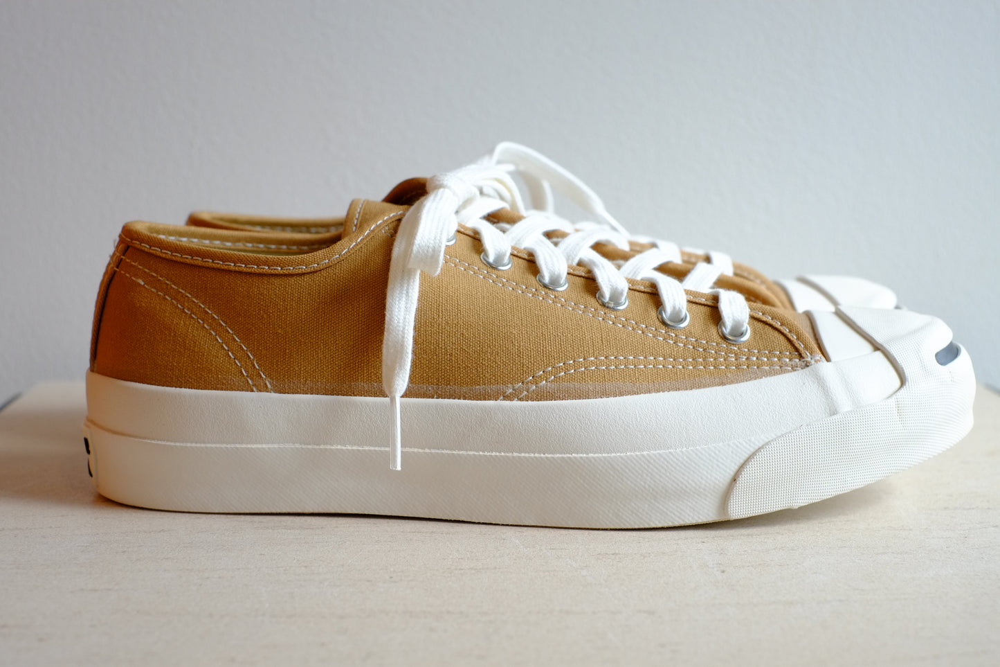 【CONVERSE Addict】 JACK PURCELL CANVAS CAMEL