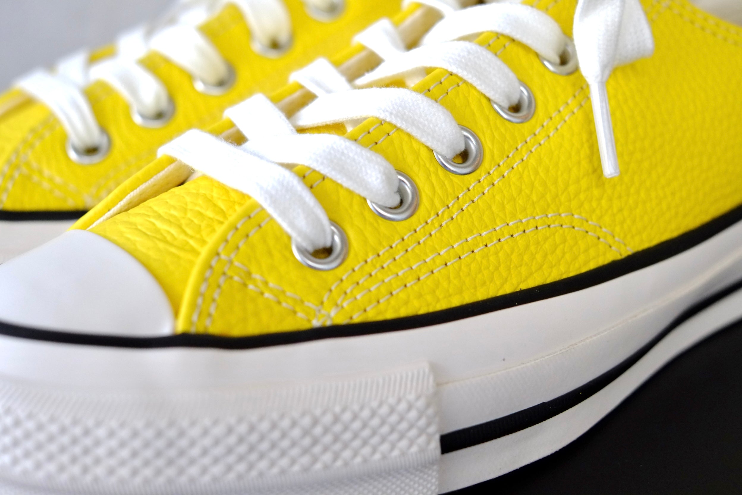 CONVERSE Addict】CHUCK TAYLOR LEATHER OX YELLOW – CINCH inc