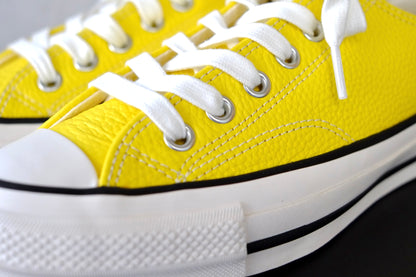 【CONVERSE Addict】CHUCK TAYLOR LEATHER OX YELLOW