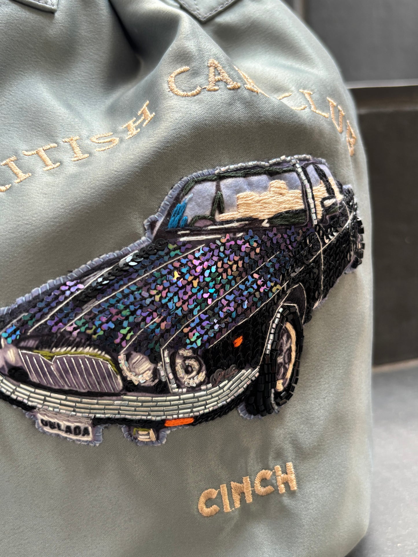 【Oblada】CAR EMBROIDERY BAG