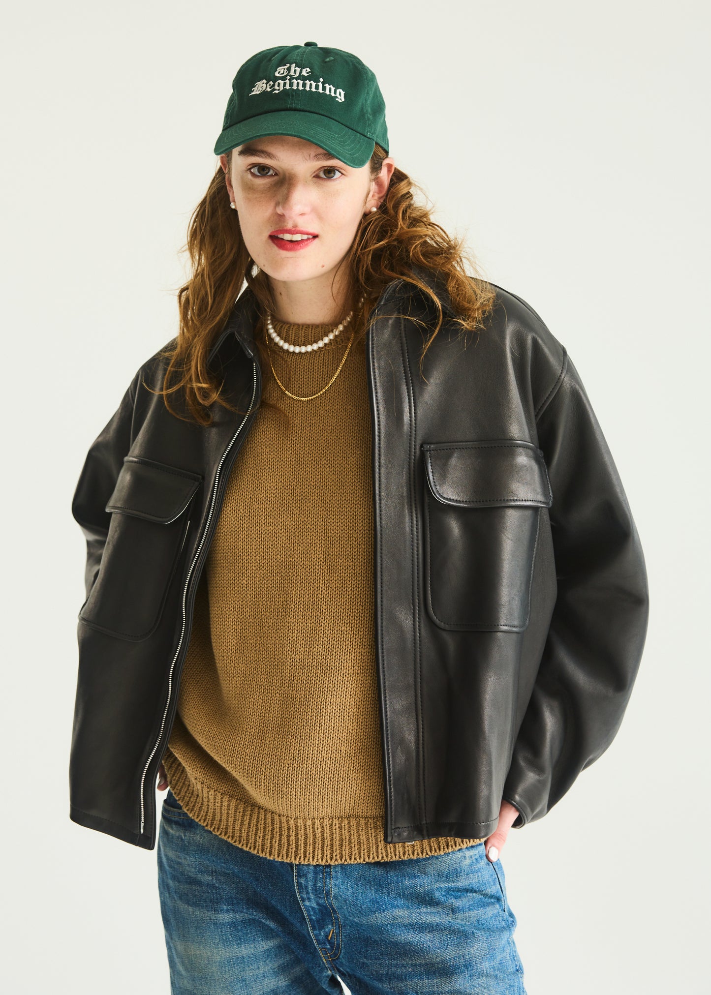 [Oblada]LIGHT AVIATOR JACKET 