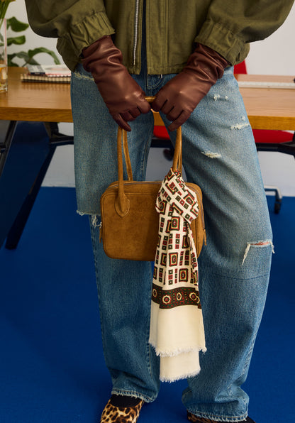 【Oblada】LEATHER LONG GLOVES