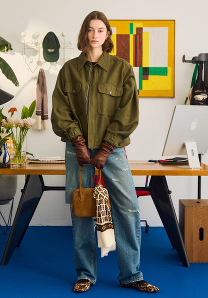 【Oblada】LEATHER LONG GLOVES