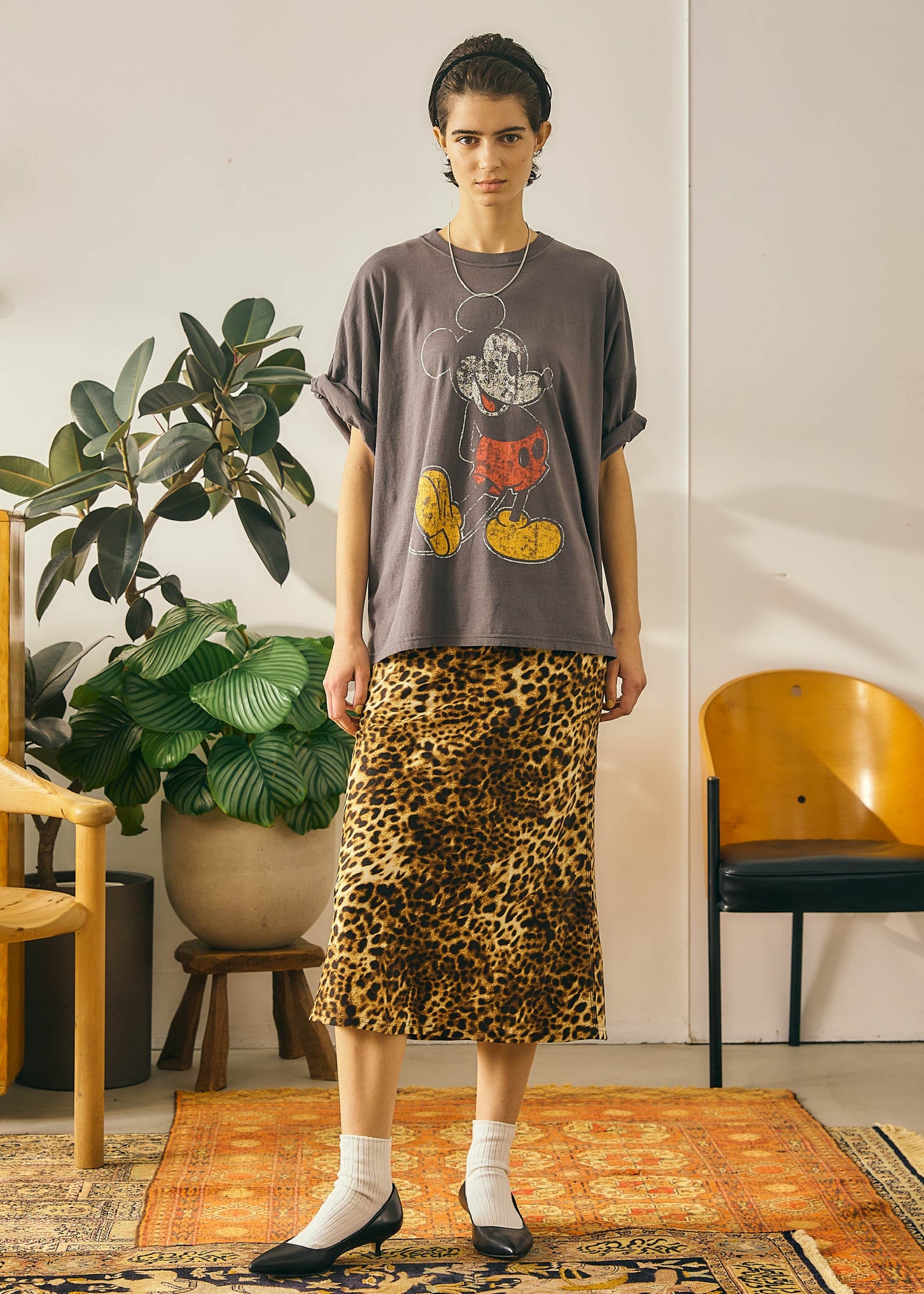 [ONLINE PREORDER] LEOPARD SKIRT 