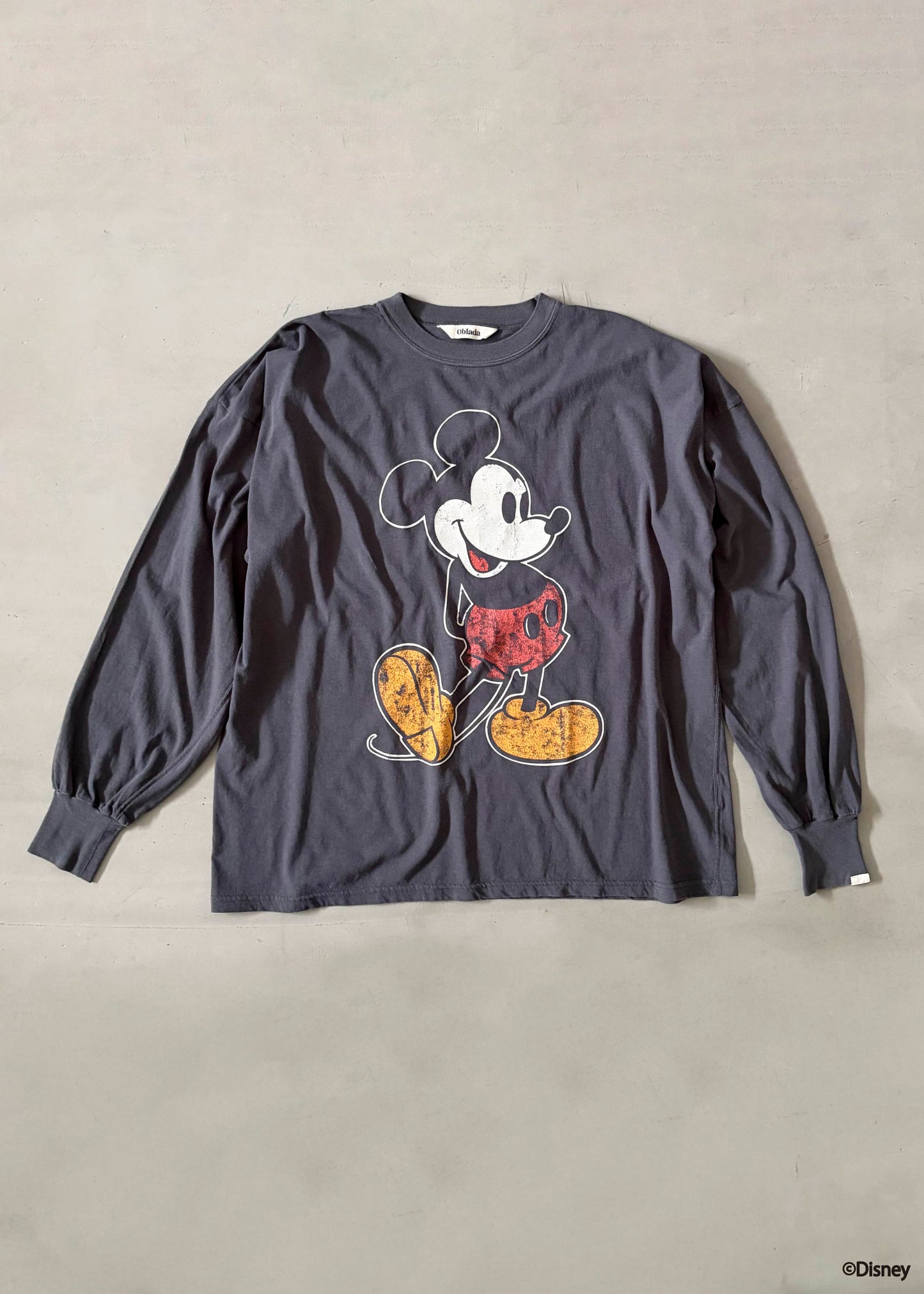【Oblada】MICKEY LONG TEE