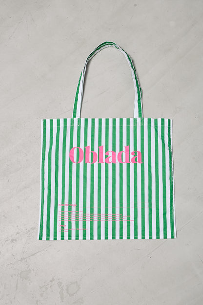 【11月上旬お届け】OBLADA STRIPE TOTE
