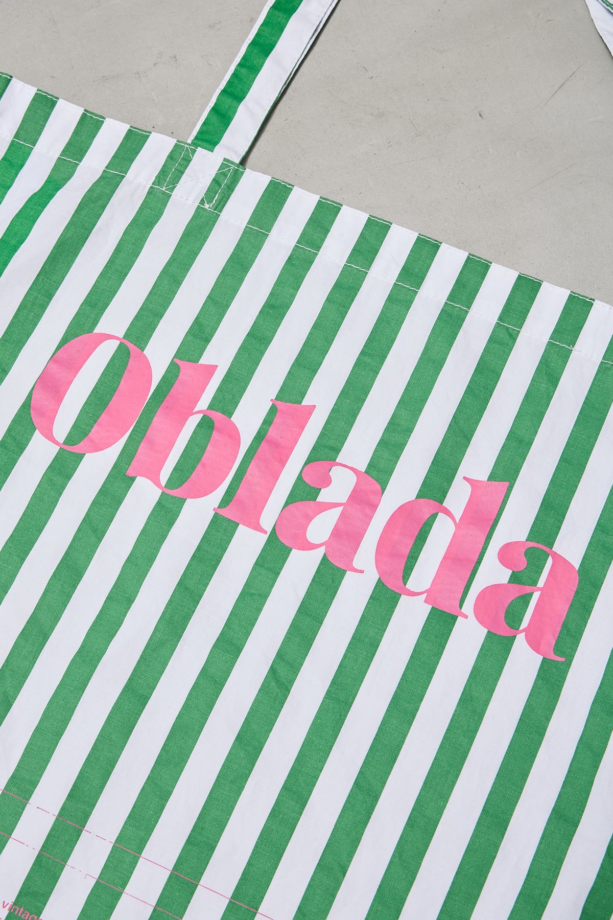 【11月上旬お届け】OBLADA STRIPE TOTE
