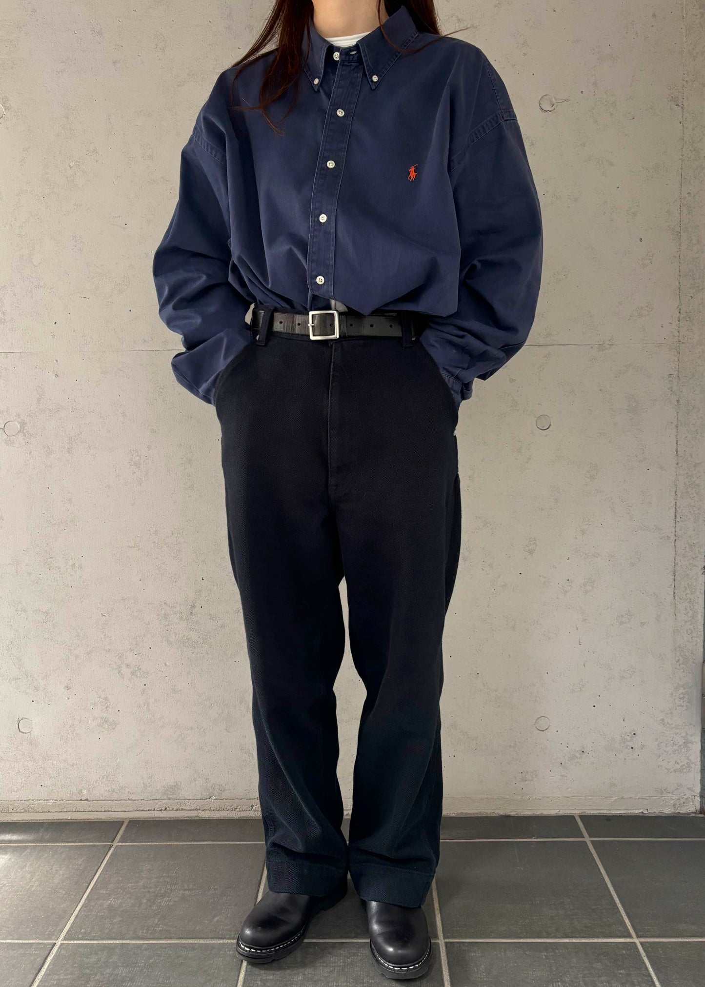 【VINTAGE】REMAKE SHIRT O