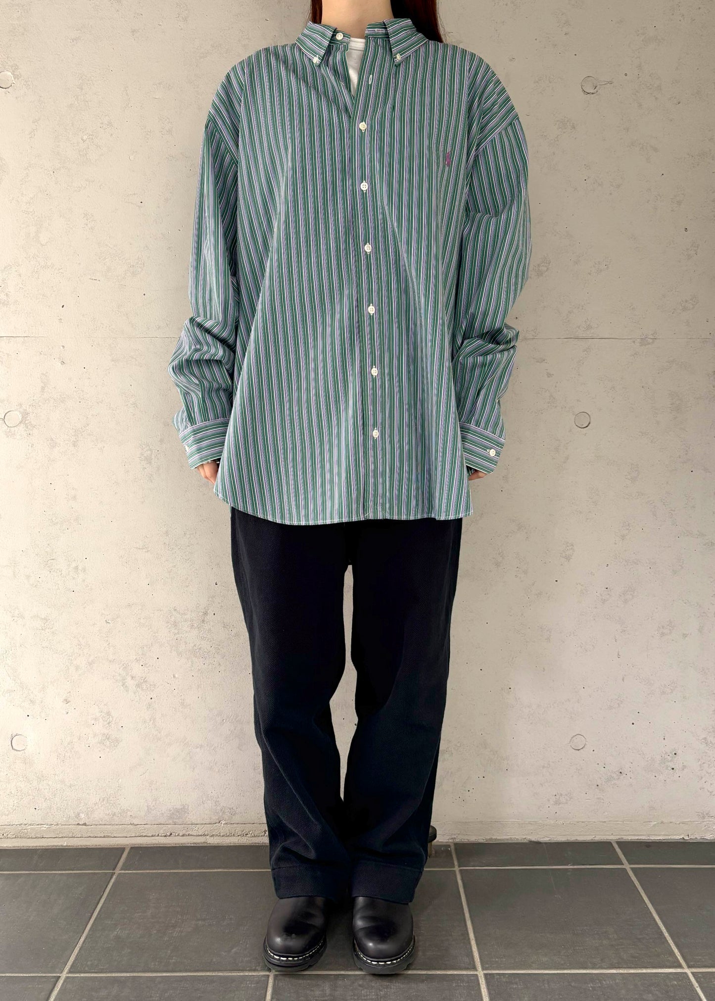 【VINTAGE】REMAKE SHIRT D