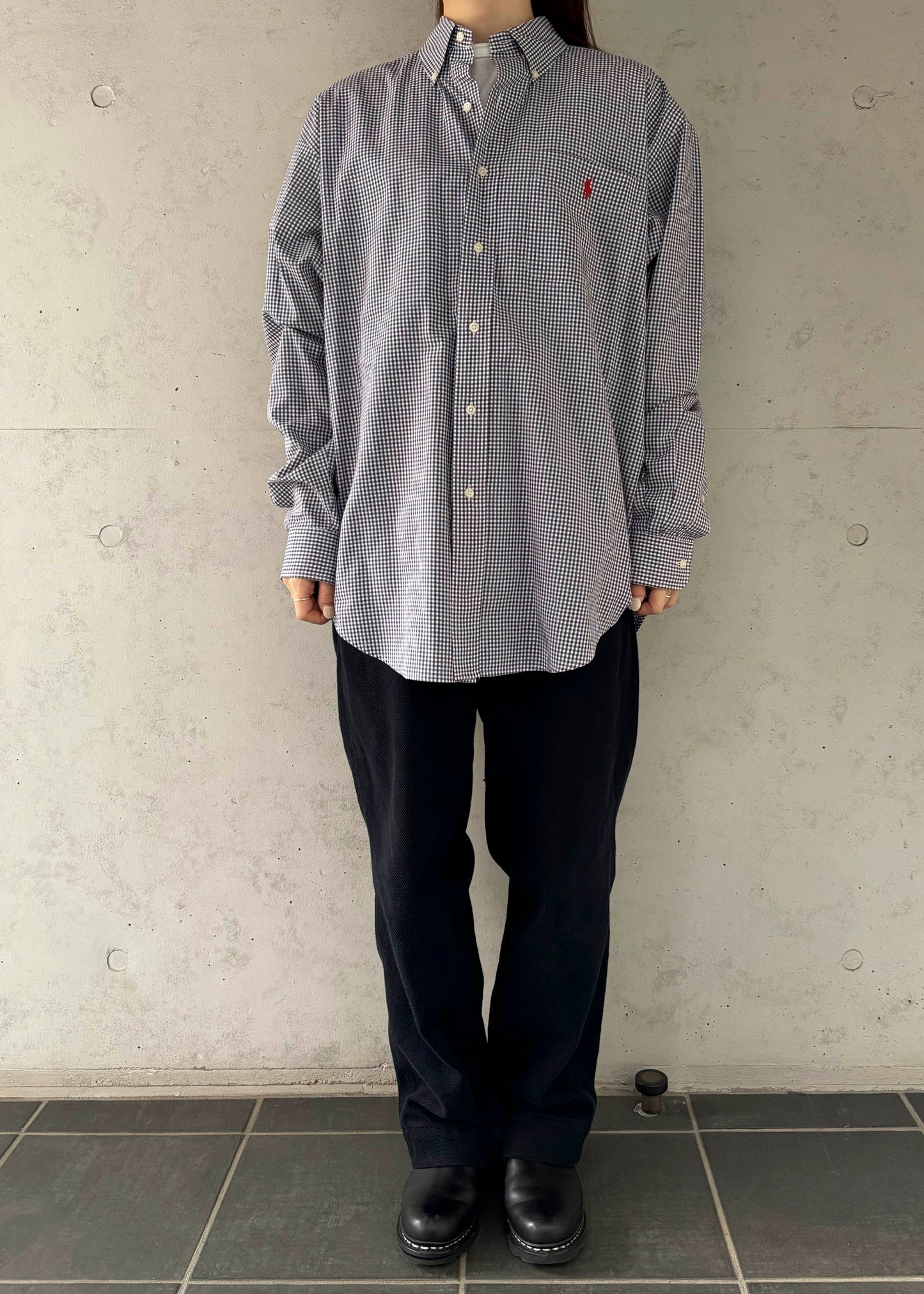 【VINTAGE】REMAKE SHIRT P