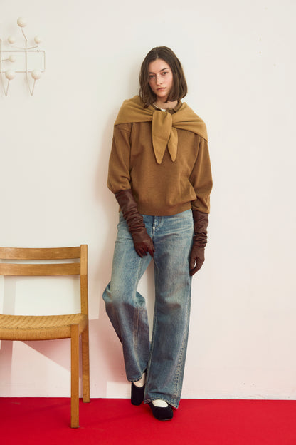 【WEB LIMITED】HENRY POLO KNIT