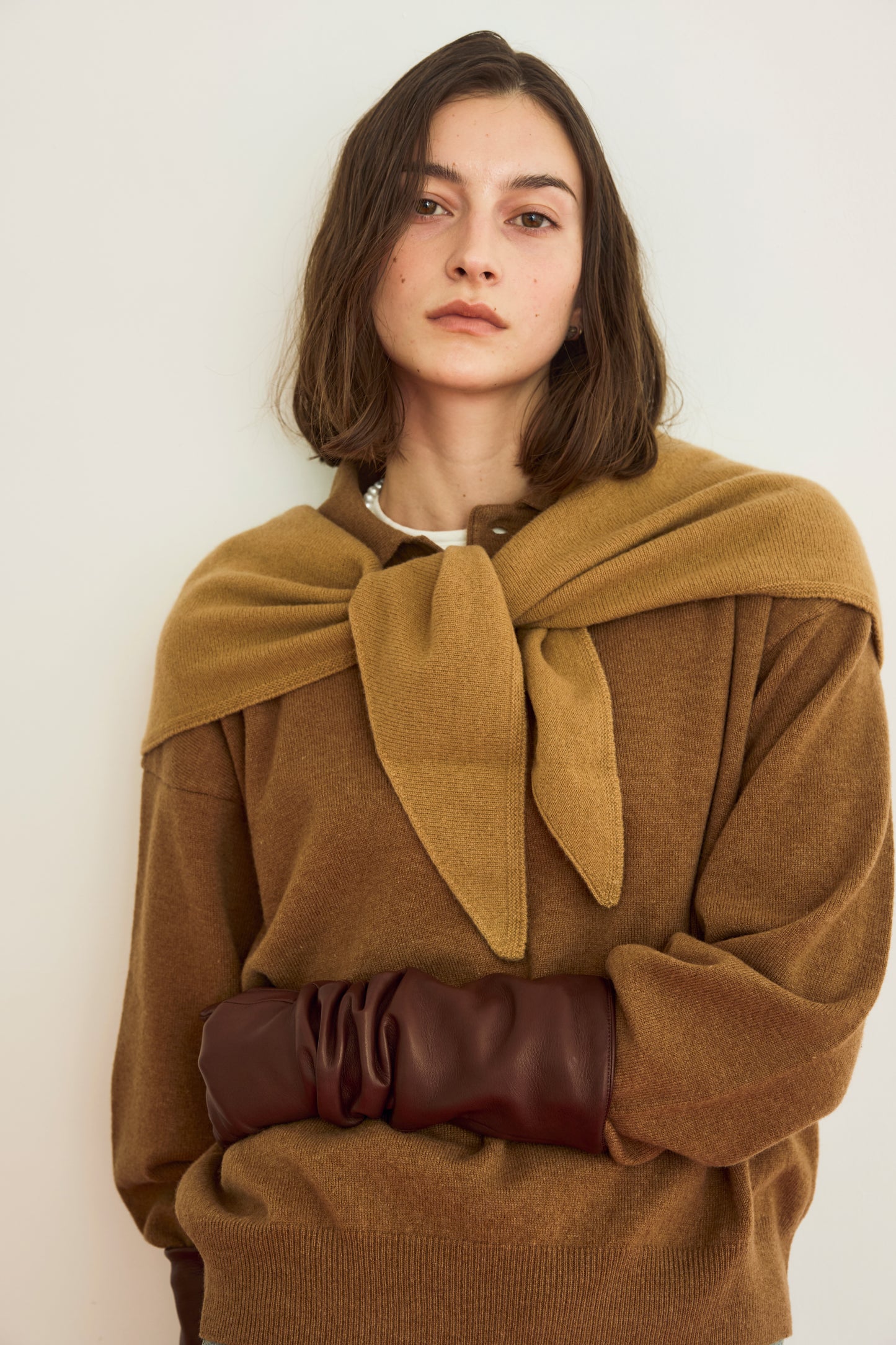 【WEB LIMITED】HENRY POLO KNIT