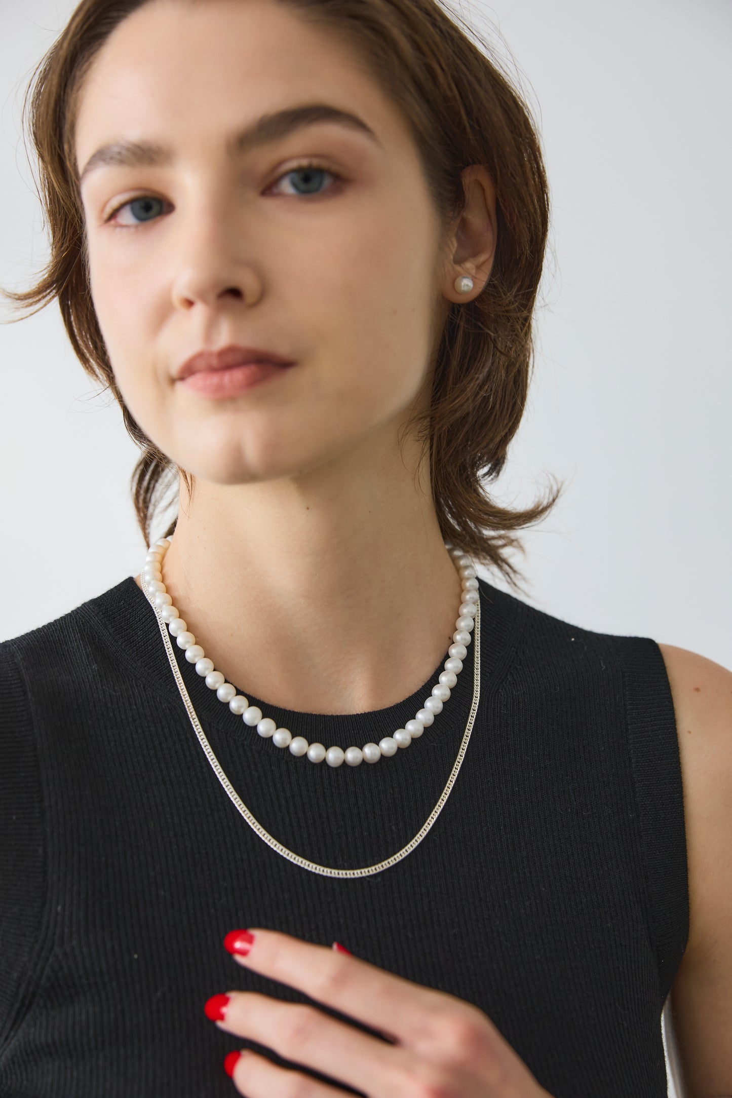 【Oblada】PEARL NECKLACE