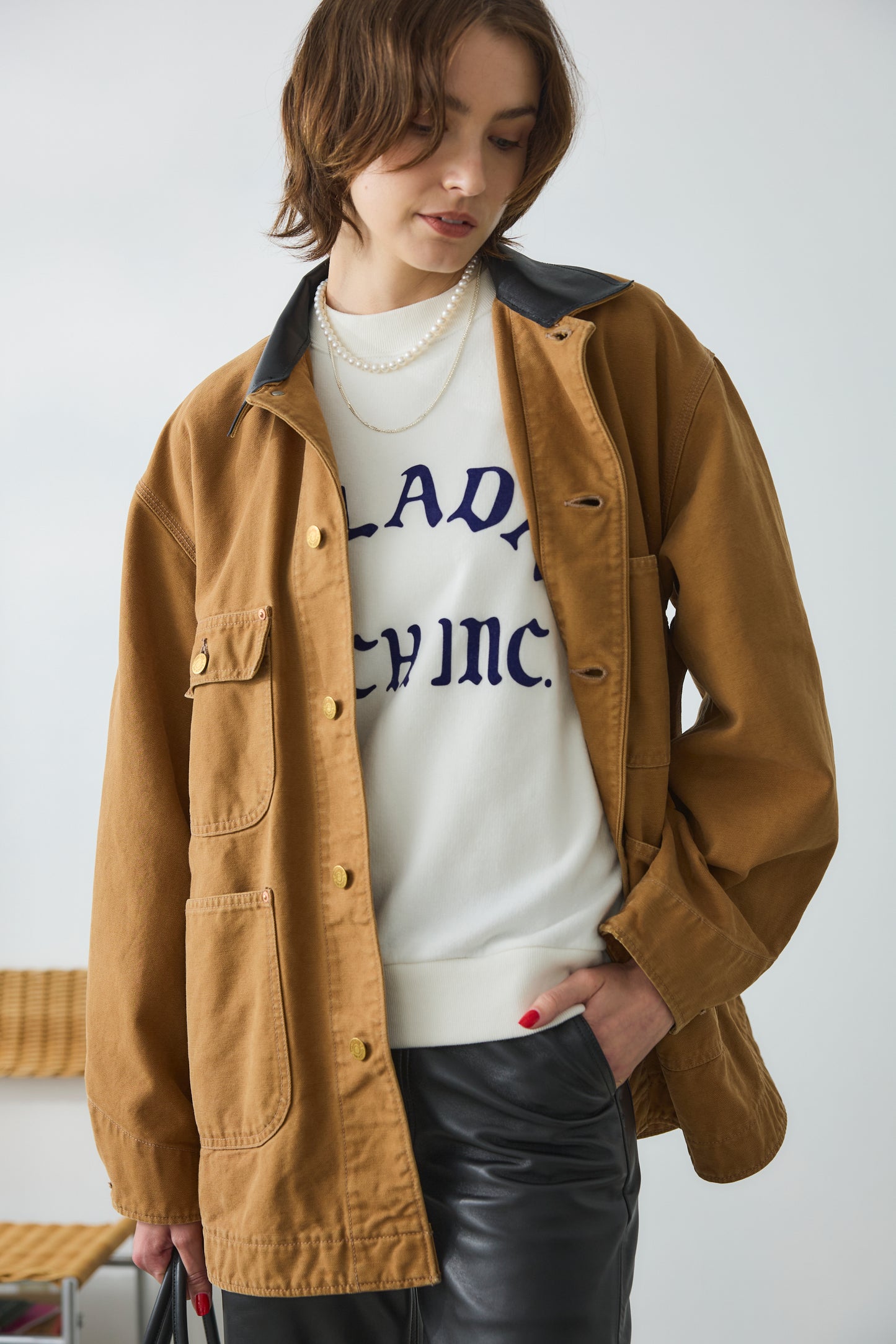 【Oblada】OBLADA CINCH LOGO SWEAT