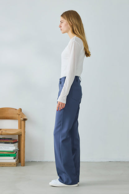 【Oblada】SHEER LONG SLEEVE TEE