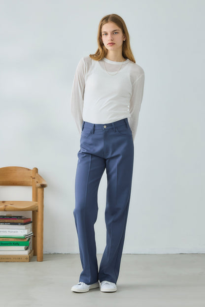 【Oblada】SHEER LONG SLEEVE TEE