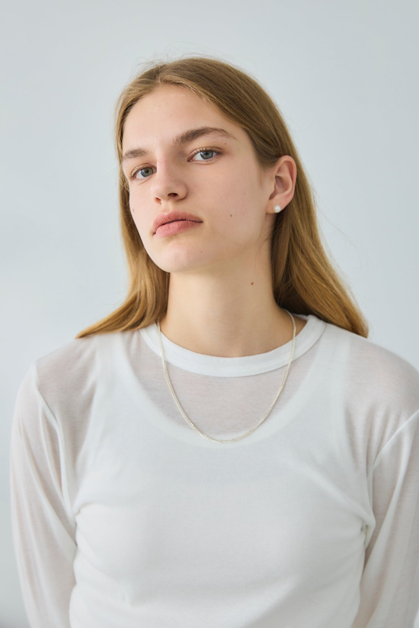【Oblada】SHEER LONG SLEEVE TEE