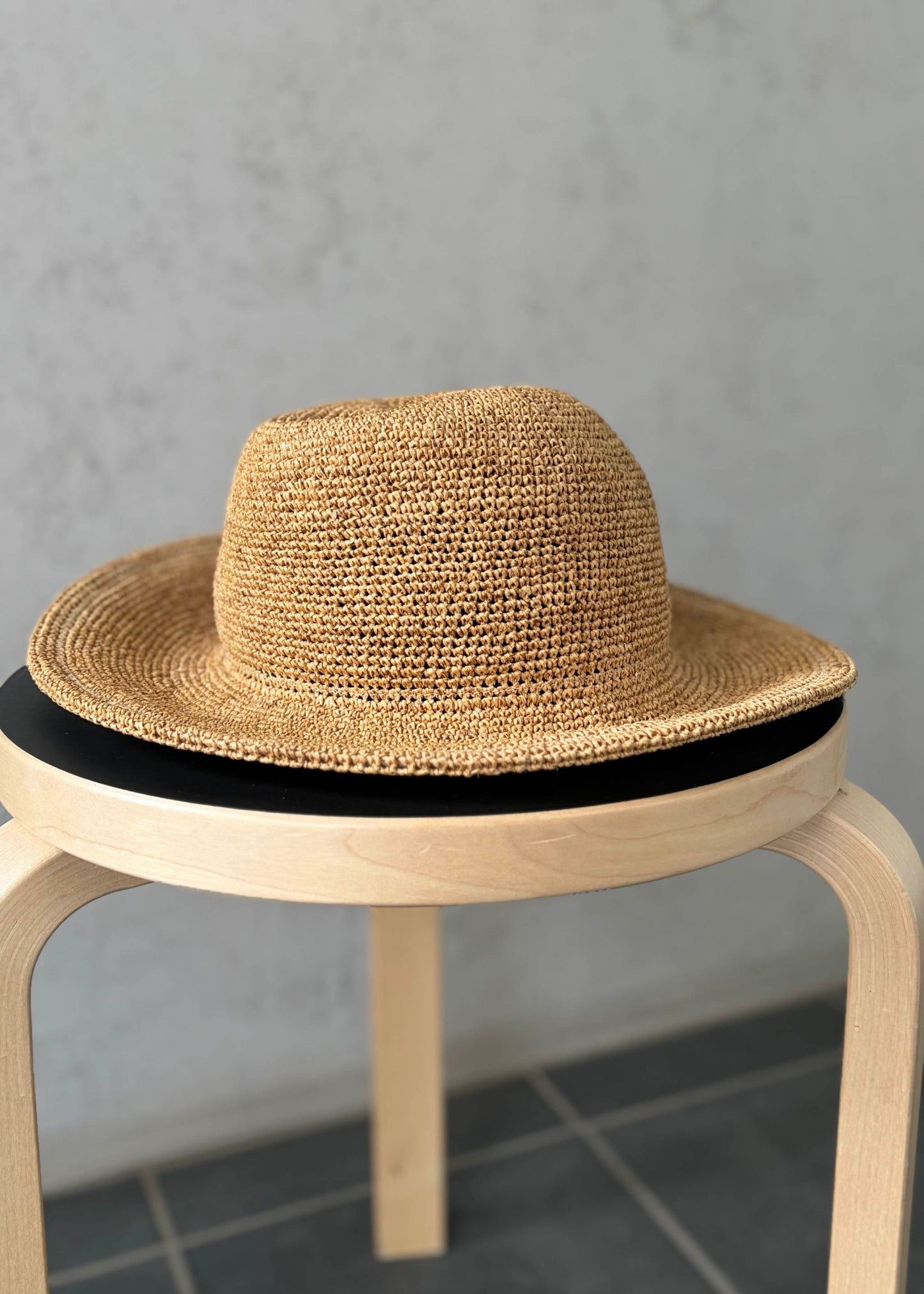 【COMESANDGOES】PAPER CROCHET HAT