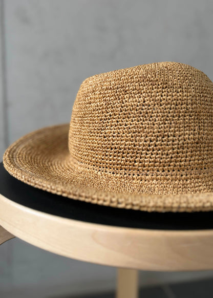 【COMESANDGOES】PAPER CROCHET HAT