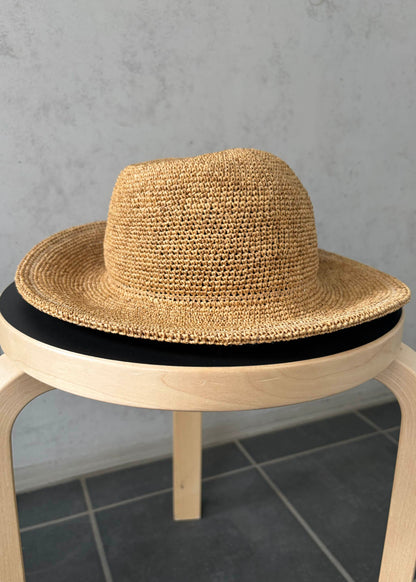 【COMESANDGOES】PAPER CROCHET HAT