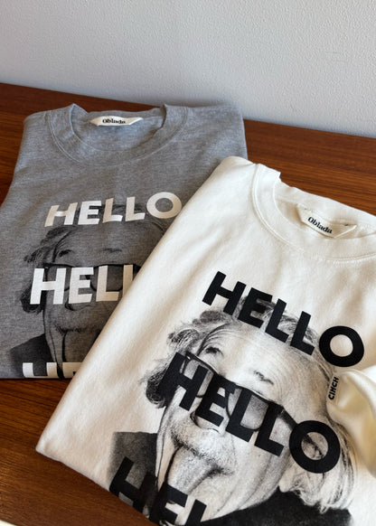【Oblada】HELLO LONG SLEEVE TEE