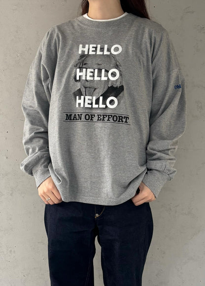 【Oblada】HELLO LONG SLEEVE TEE