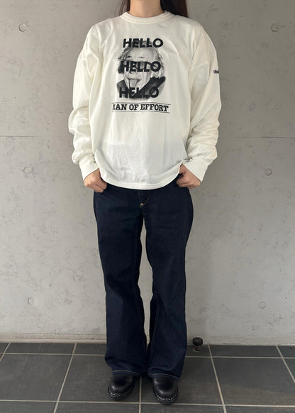 【Oblada】HELLO LONG SLEEVE TEE