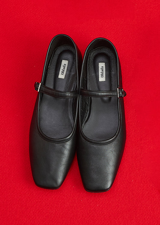 【Oblada】OBLADA MARY JANE LEATHER