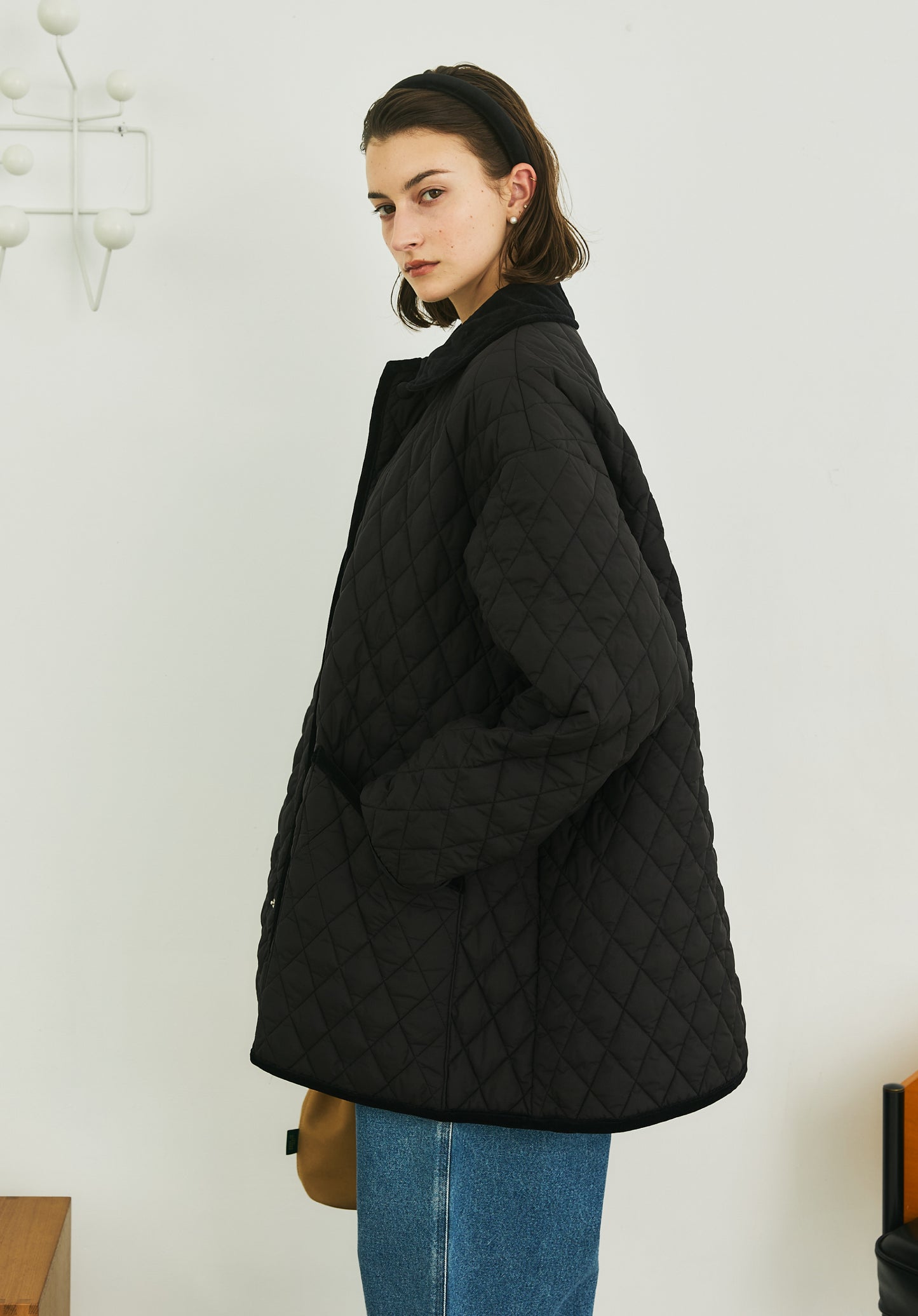 【Oblada】QUILTING COAT