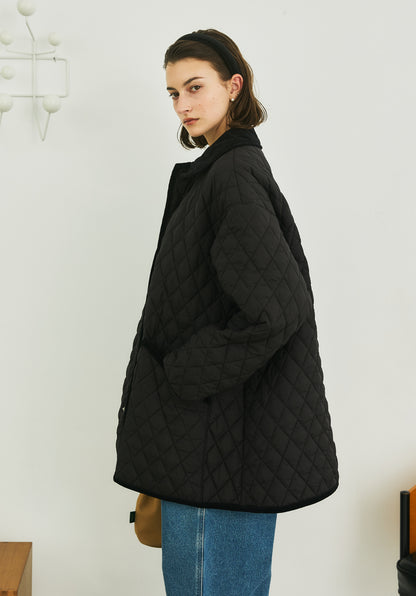 【Oblada】QUILTING COAT