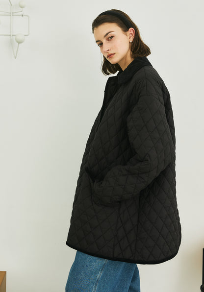 【Oblada】QUILTING COAT