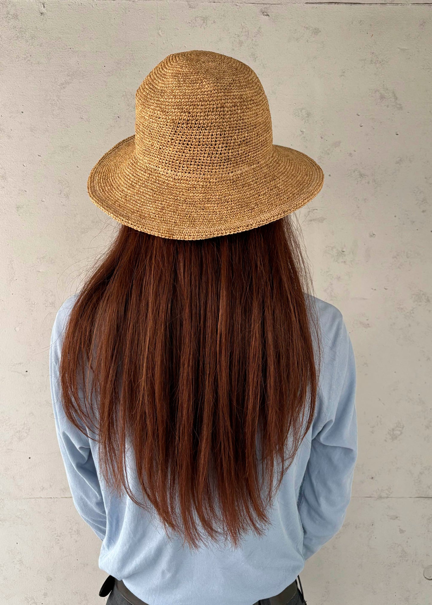 【COMESANDGOES】PAPER CROCHET HAT