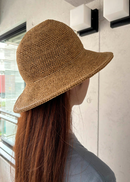 【COMESANDGOES】PAPER CROCHET HAT