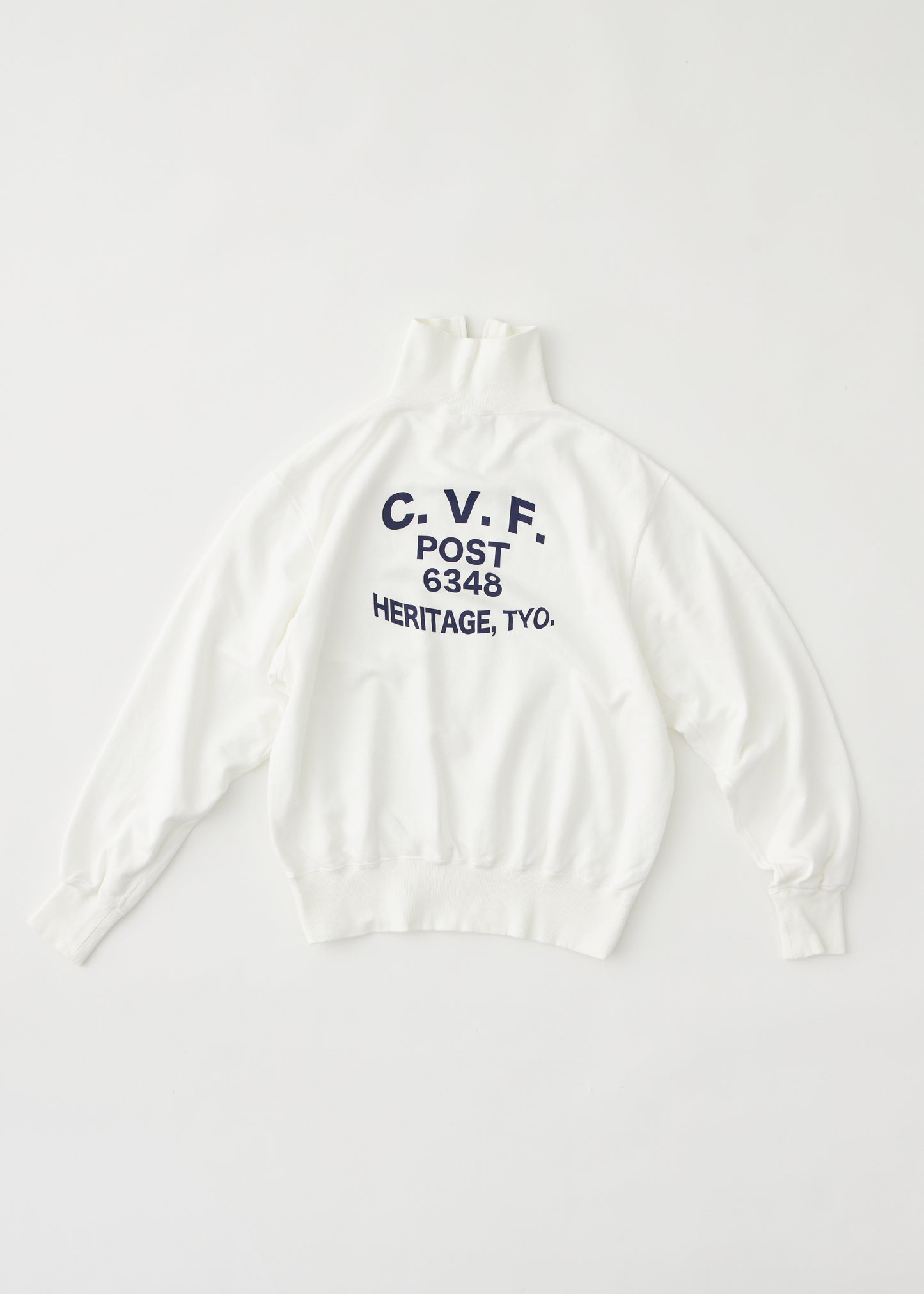[Oblada] UNIFORM HALF ZIP SWEAT 