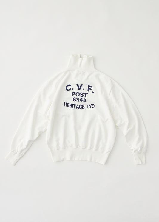 [Oblada] UNIFORM HALF ZIP SWEAT 