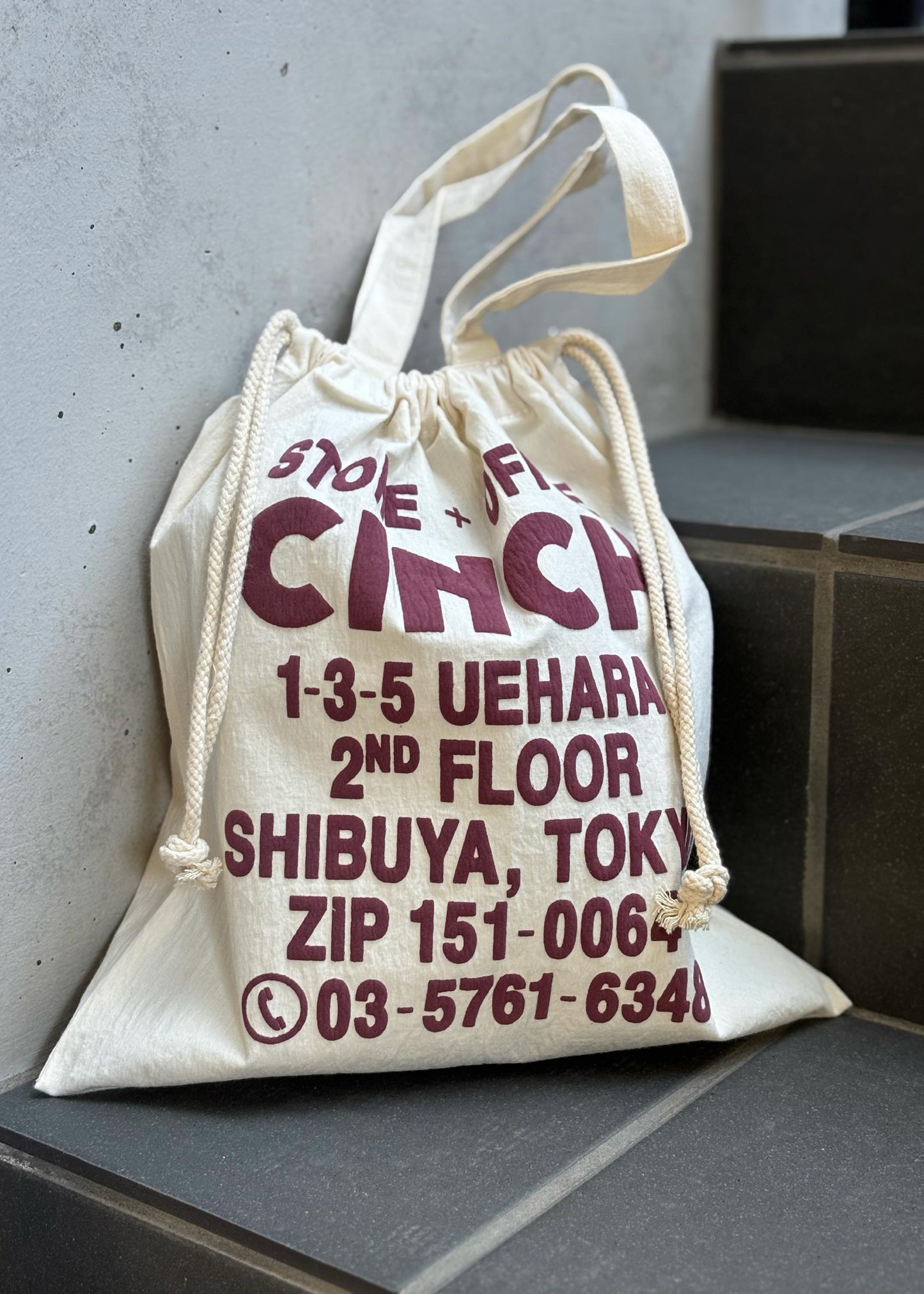 【CINCH】巾着BAG