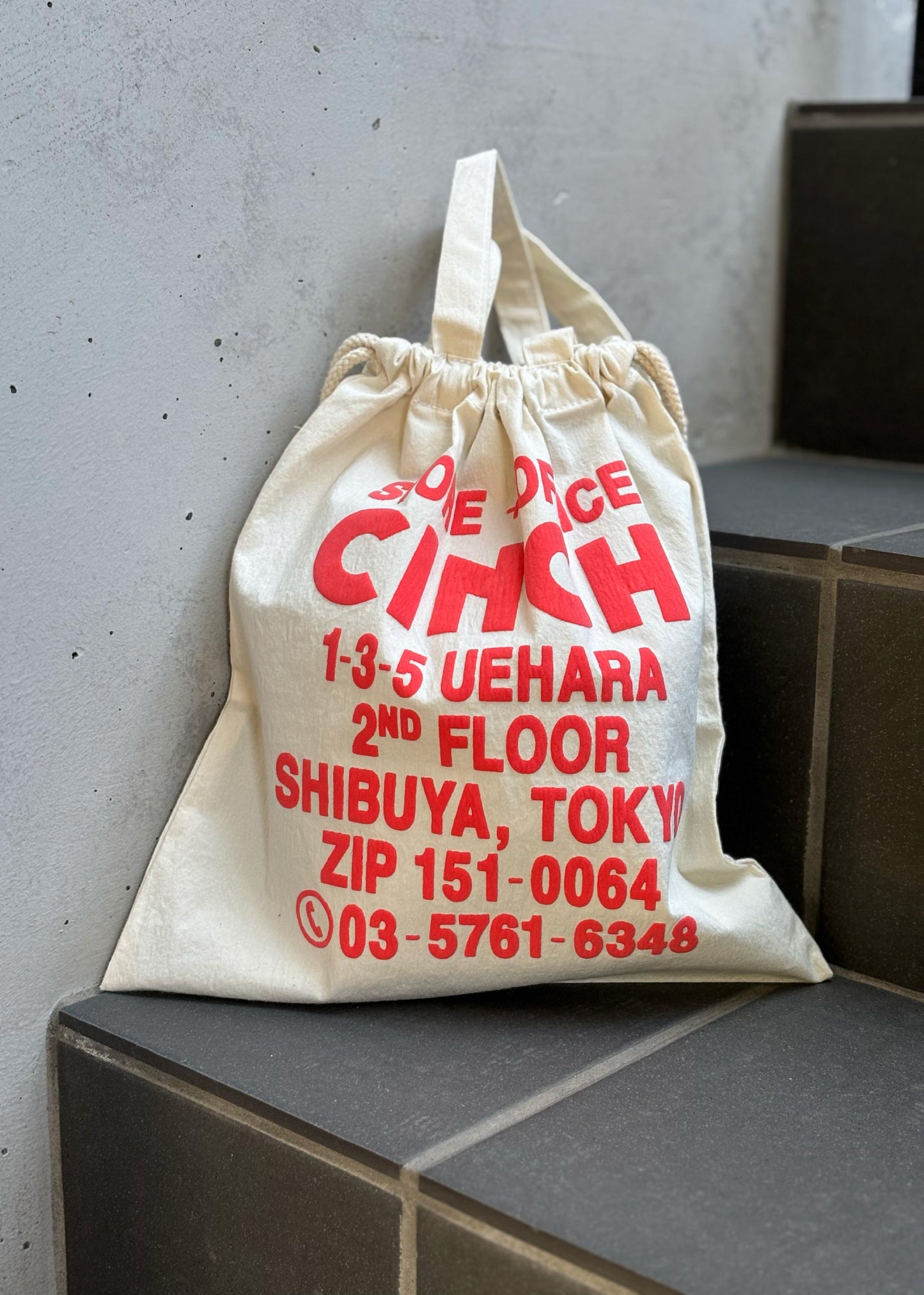 【CINCH】巾着BAG