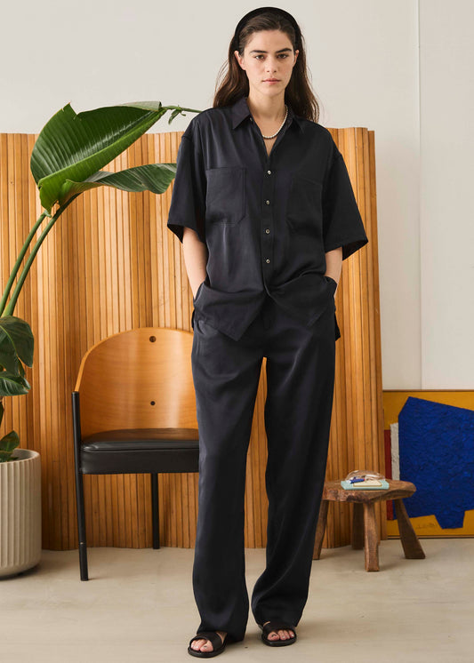 【Oblada】SATIN PANTS