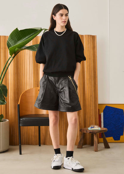 [ONLINE PREORDER] GI SHORTS LEATHER LIKE 