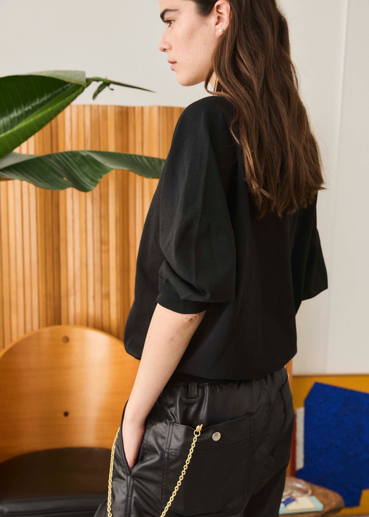 [ONLINE PREORDER] GI SHORTS LEATHER LIKE 
