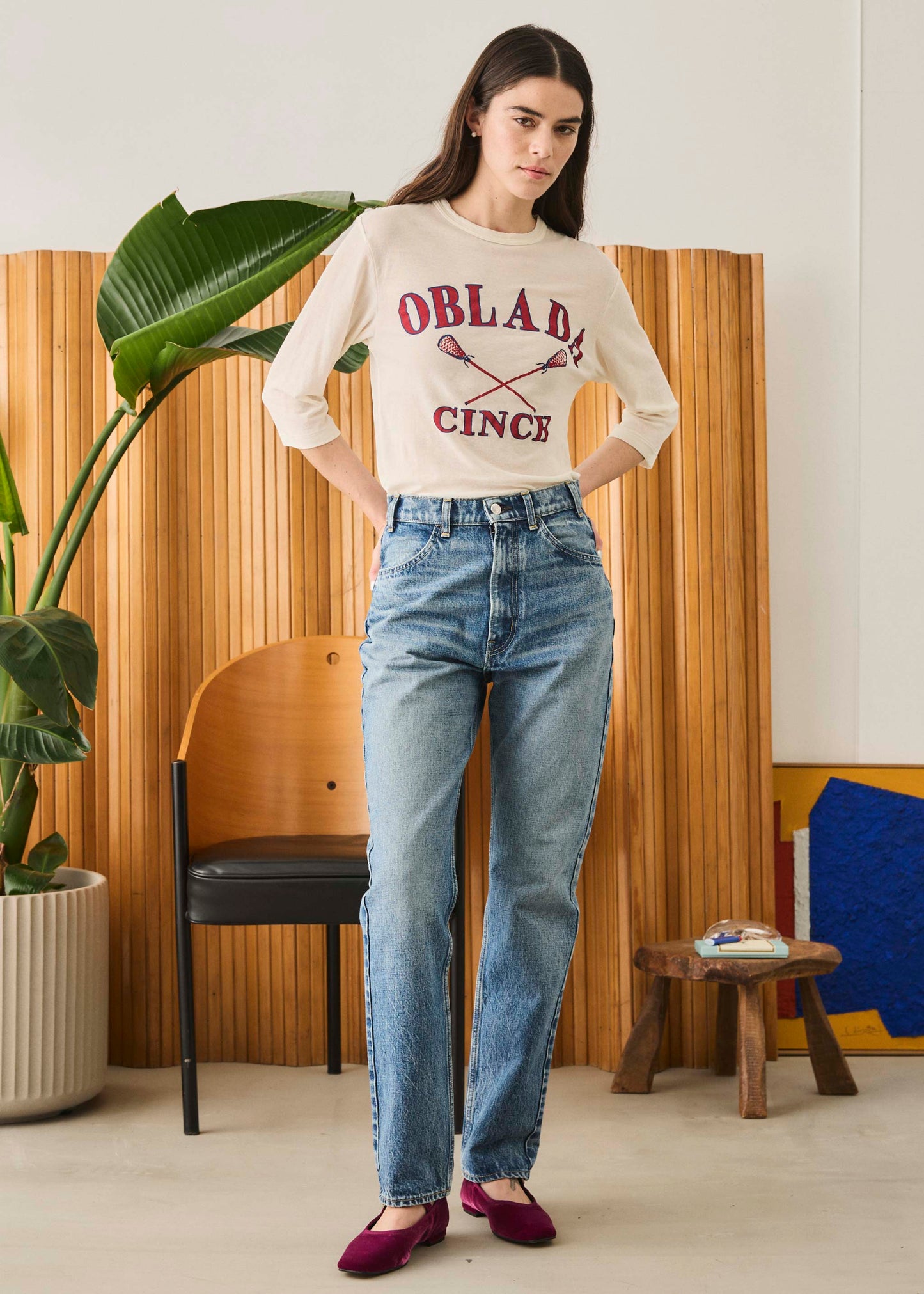 【Oblada】LACROSSE TEE