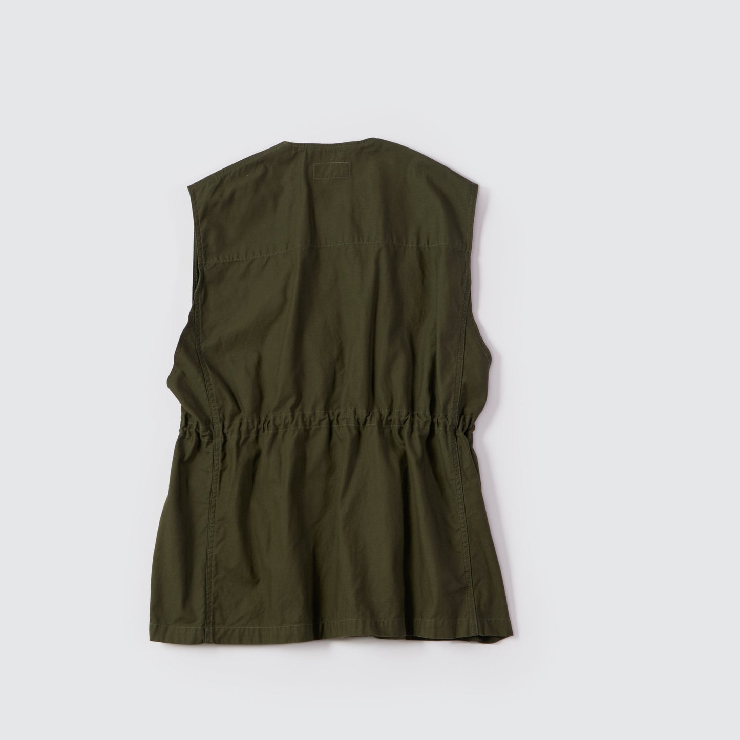 [Oblada] Sleeveless Military Jacket