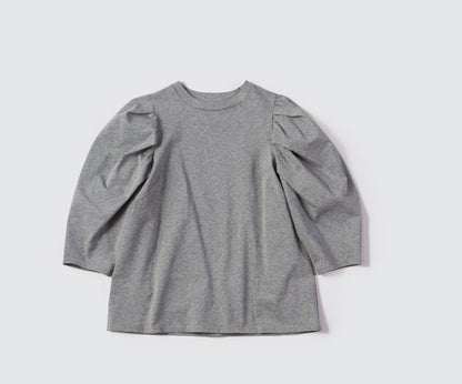 【Oblada】Shirring T-shirt